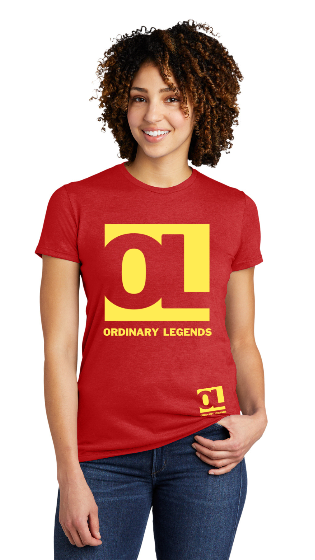 Classic Tri Blend Tee - OL Main Logo - Mustard