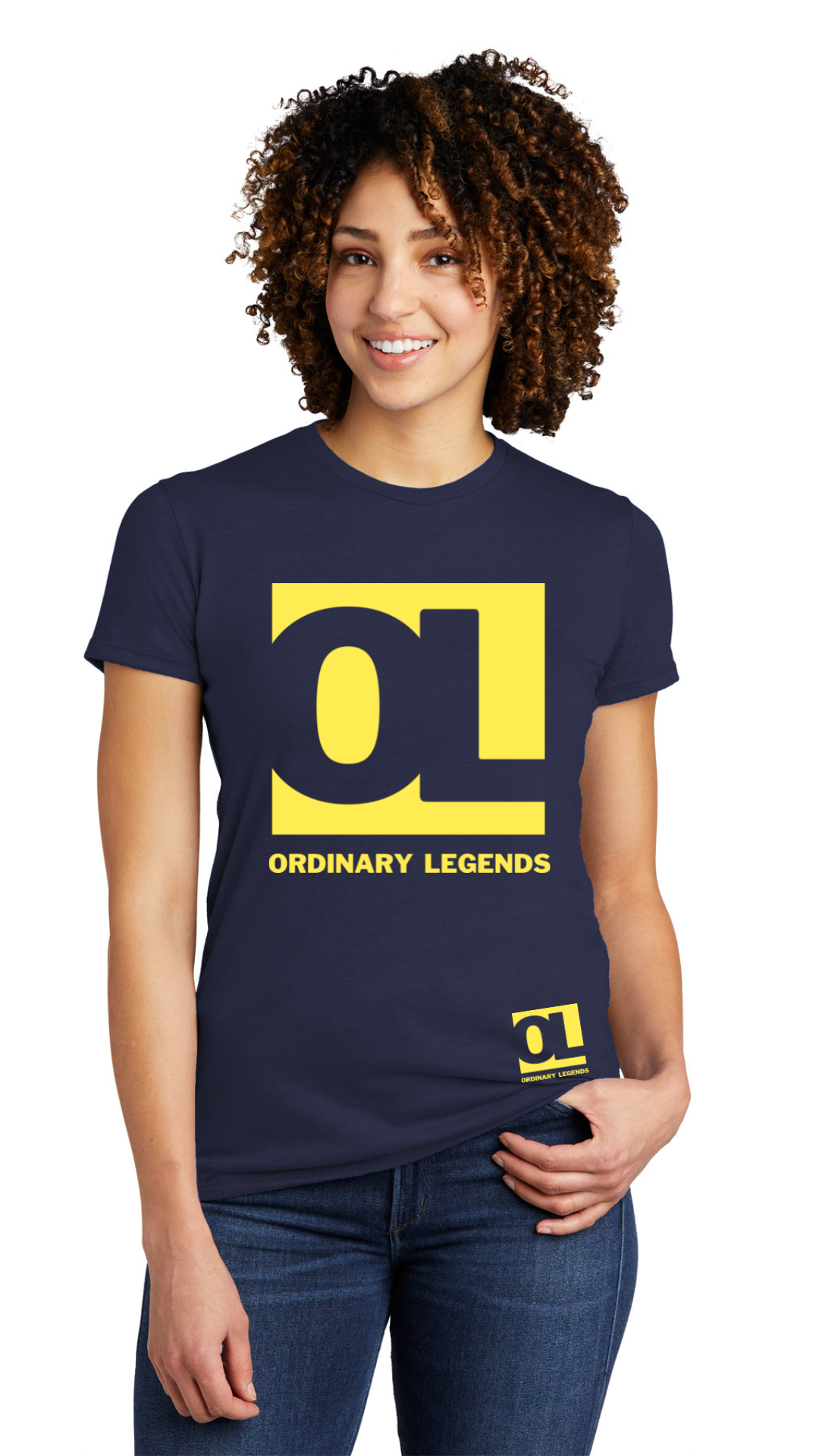 Classic Tri Blend Tee - OL Main Logo - Mustard