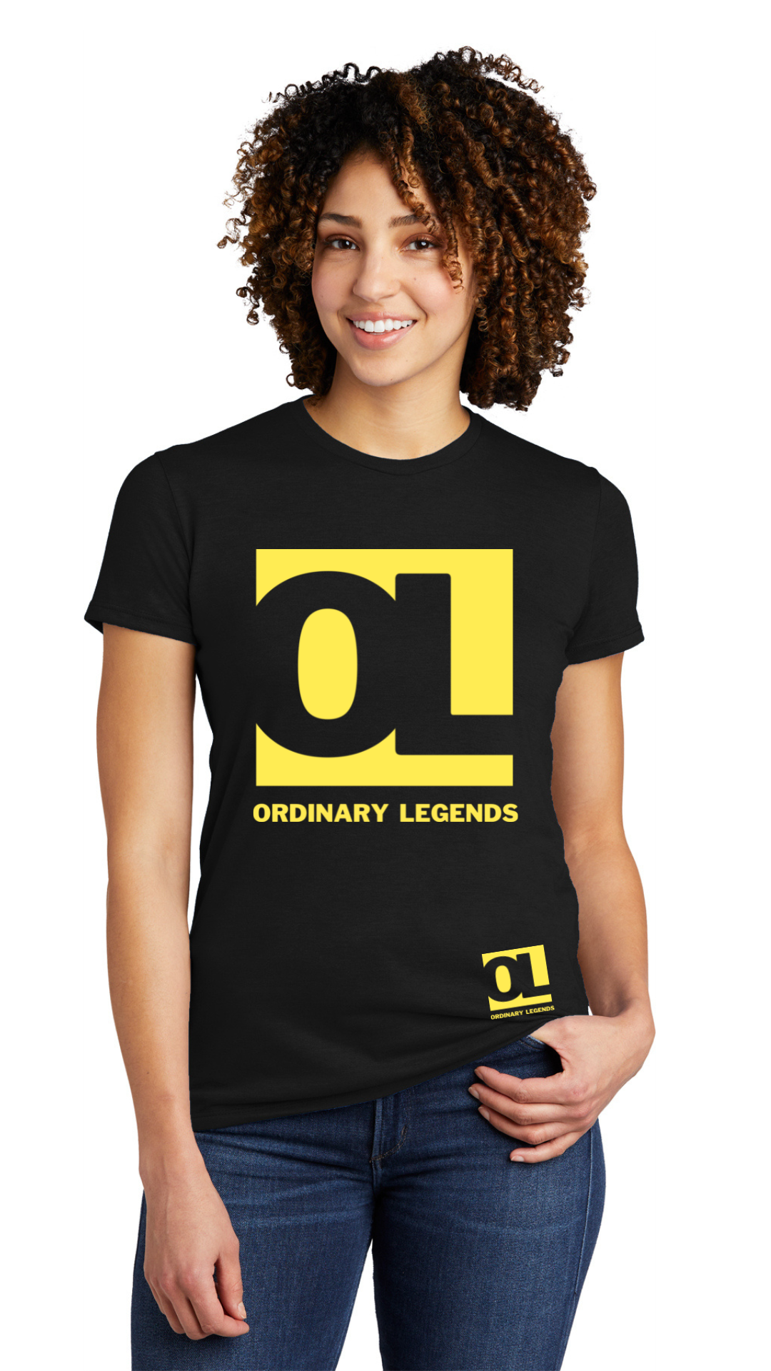 Classic Tri Blend Tee - OL Main Logo - Mustard
