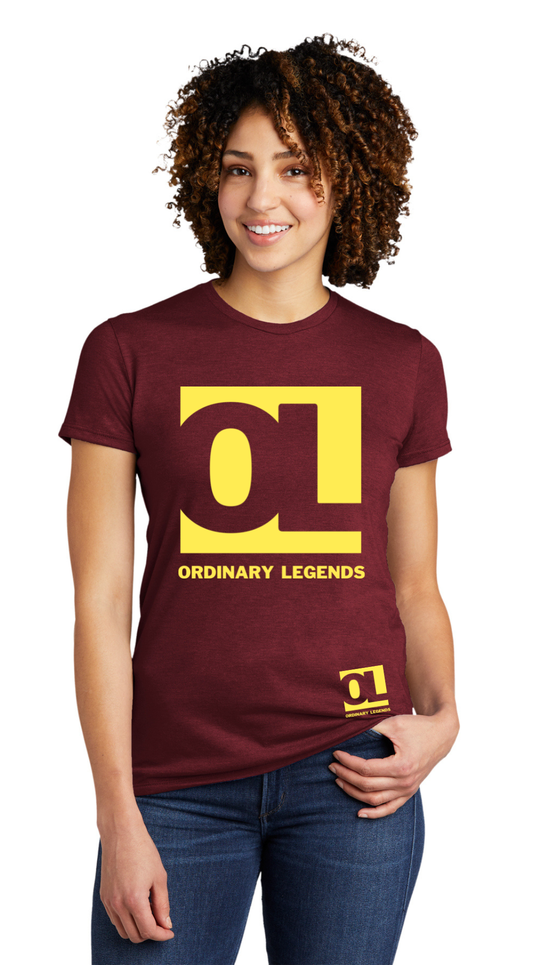 Classic Tri Blend Tee - OL Main Logo - Mustard