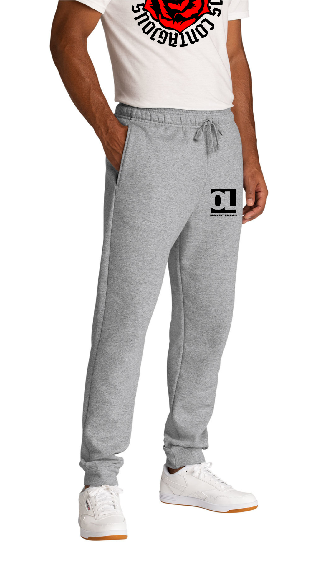 Classic Joggers - OL White Logo