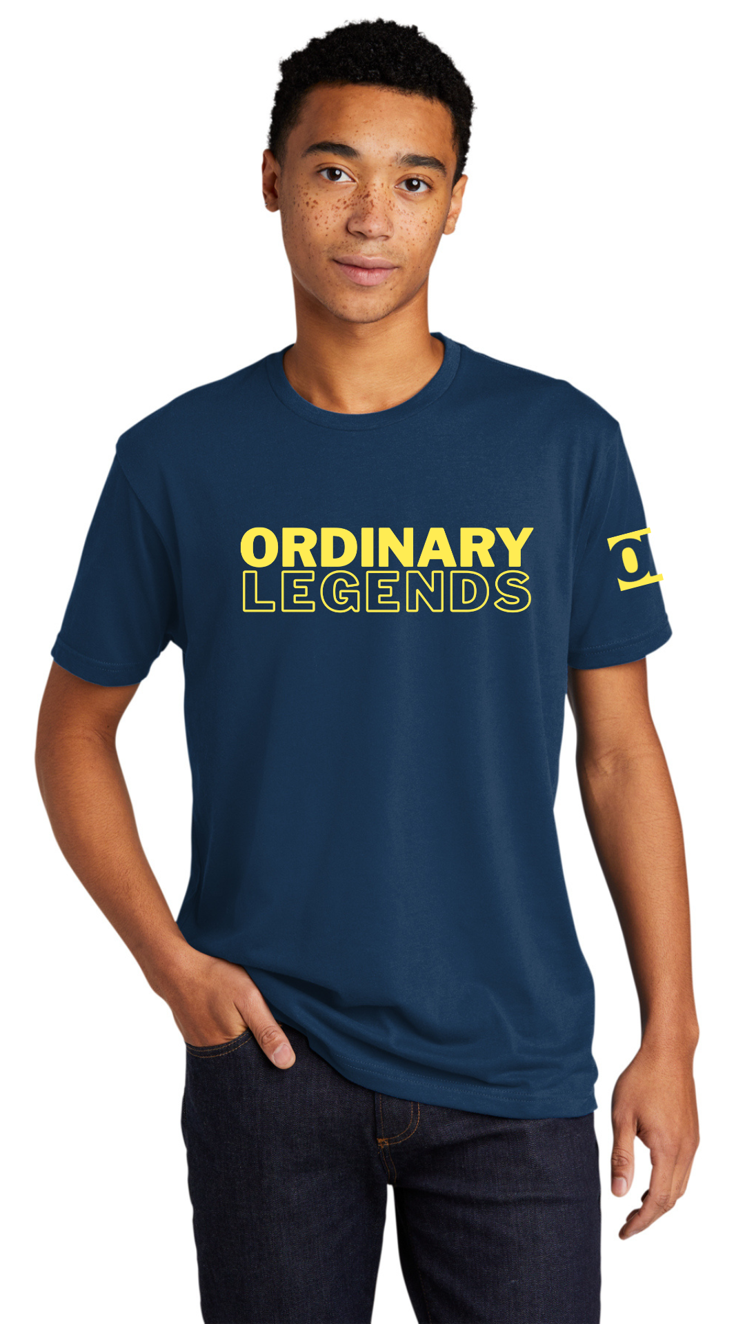 Unisex Sueded Tee -Legends Mustard