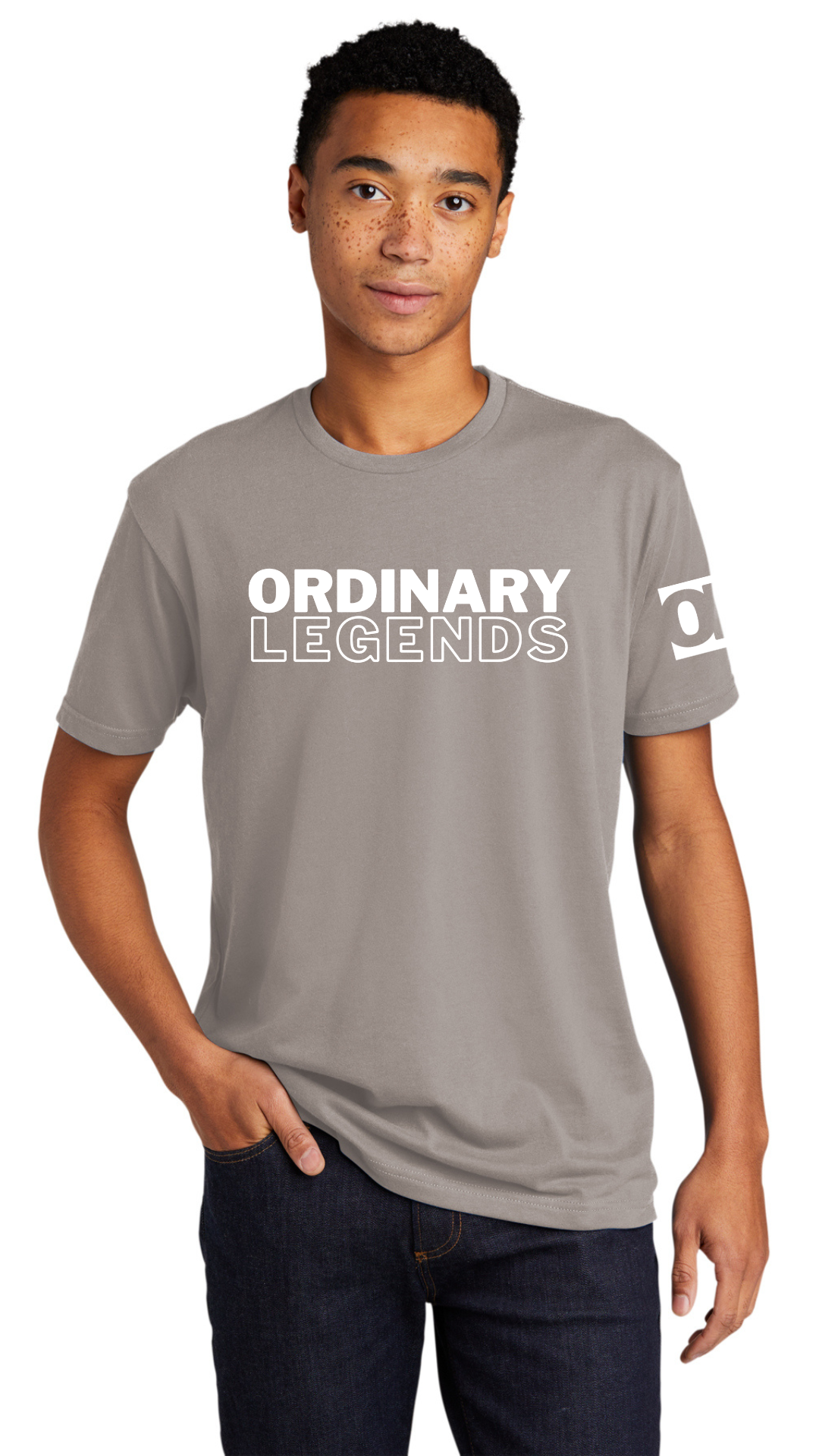 Unisex Sueded Tee - Legends White