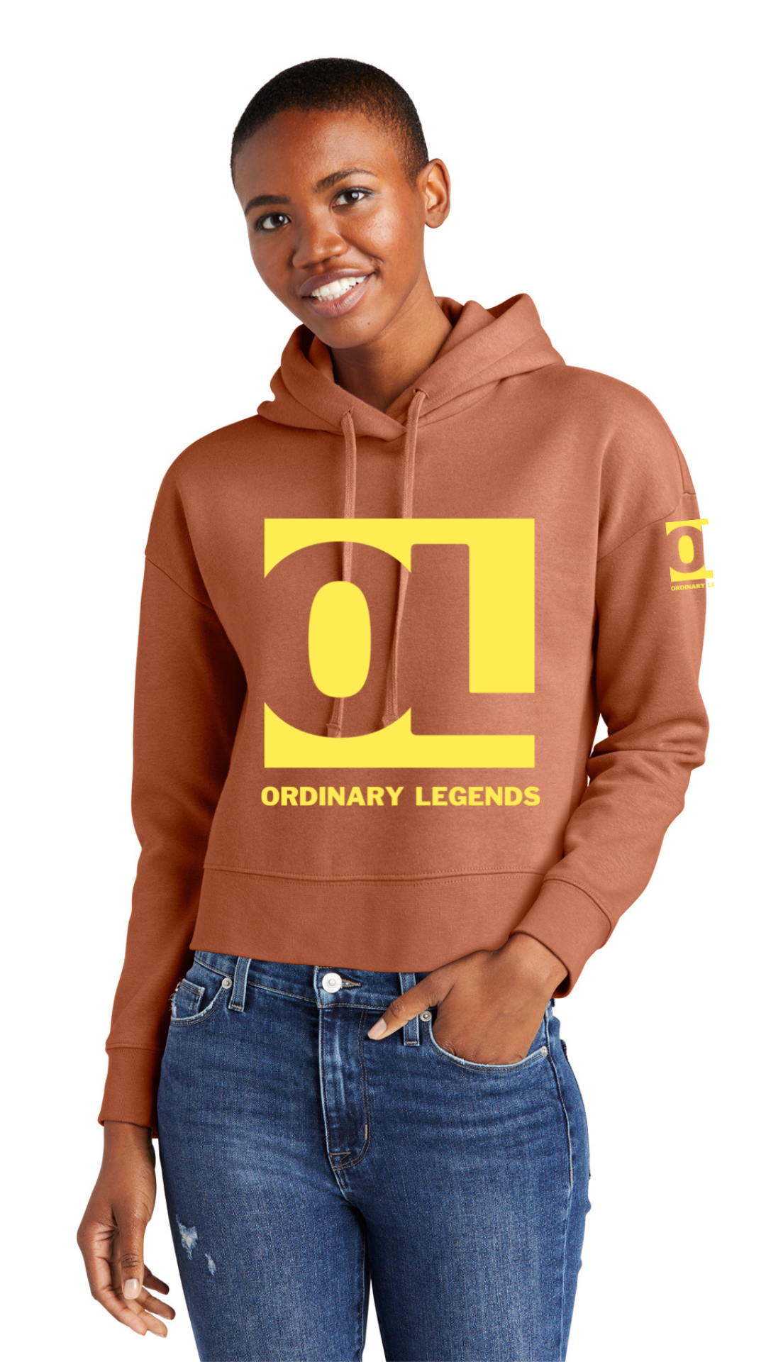 VIT Fleece Hoodie - OL Main Logo Mustard
