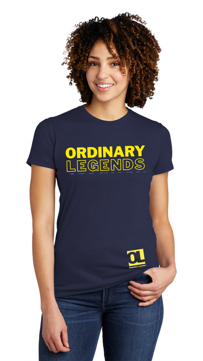 Classic Tri Blend Tee - Legends Mustard