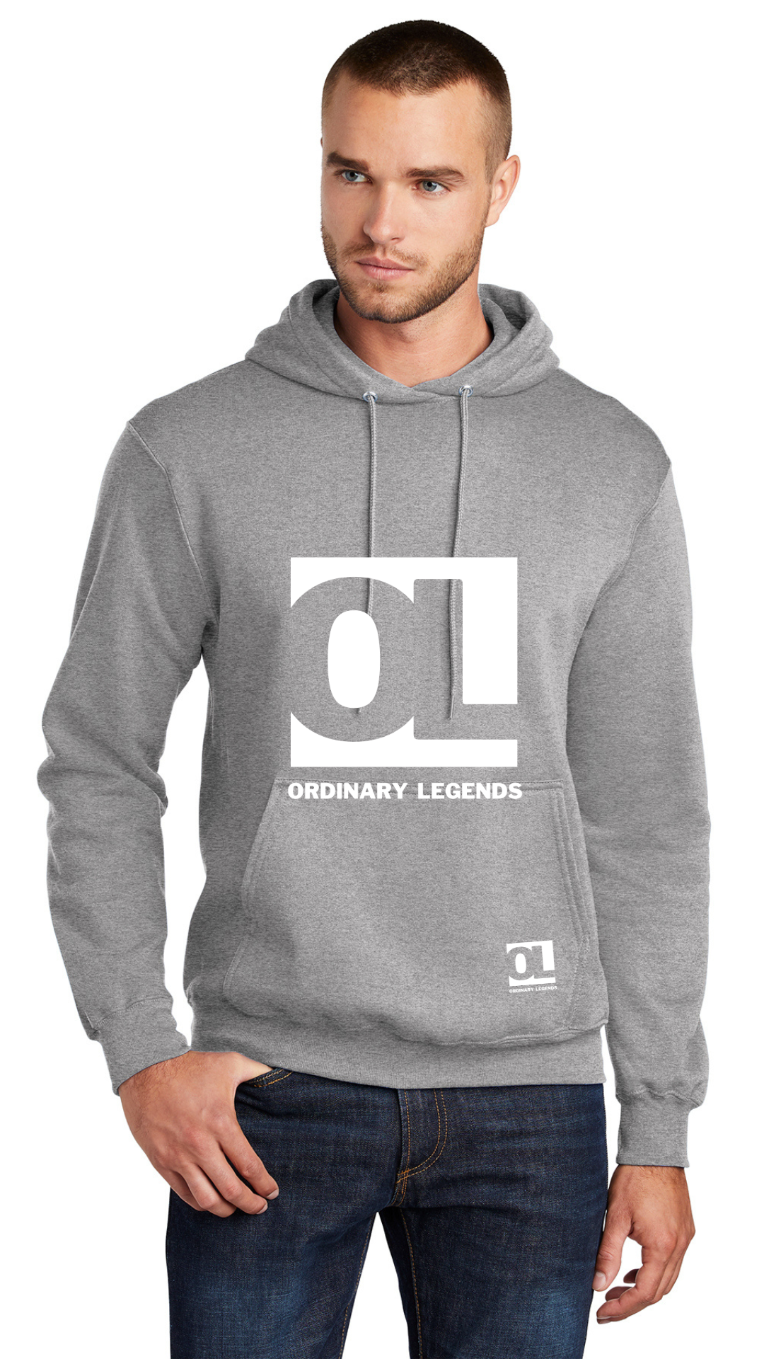 Classic Hoodie - OL White Logo