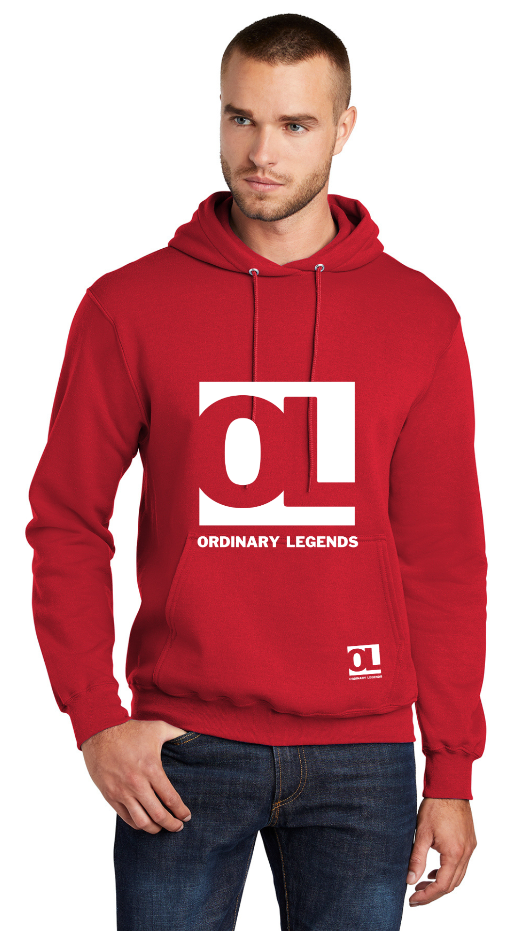 Classic Hoodie - OL White Logo