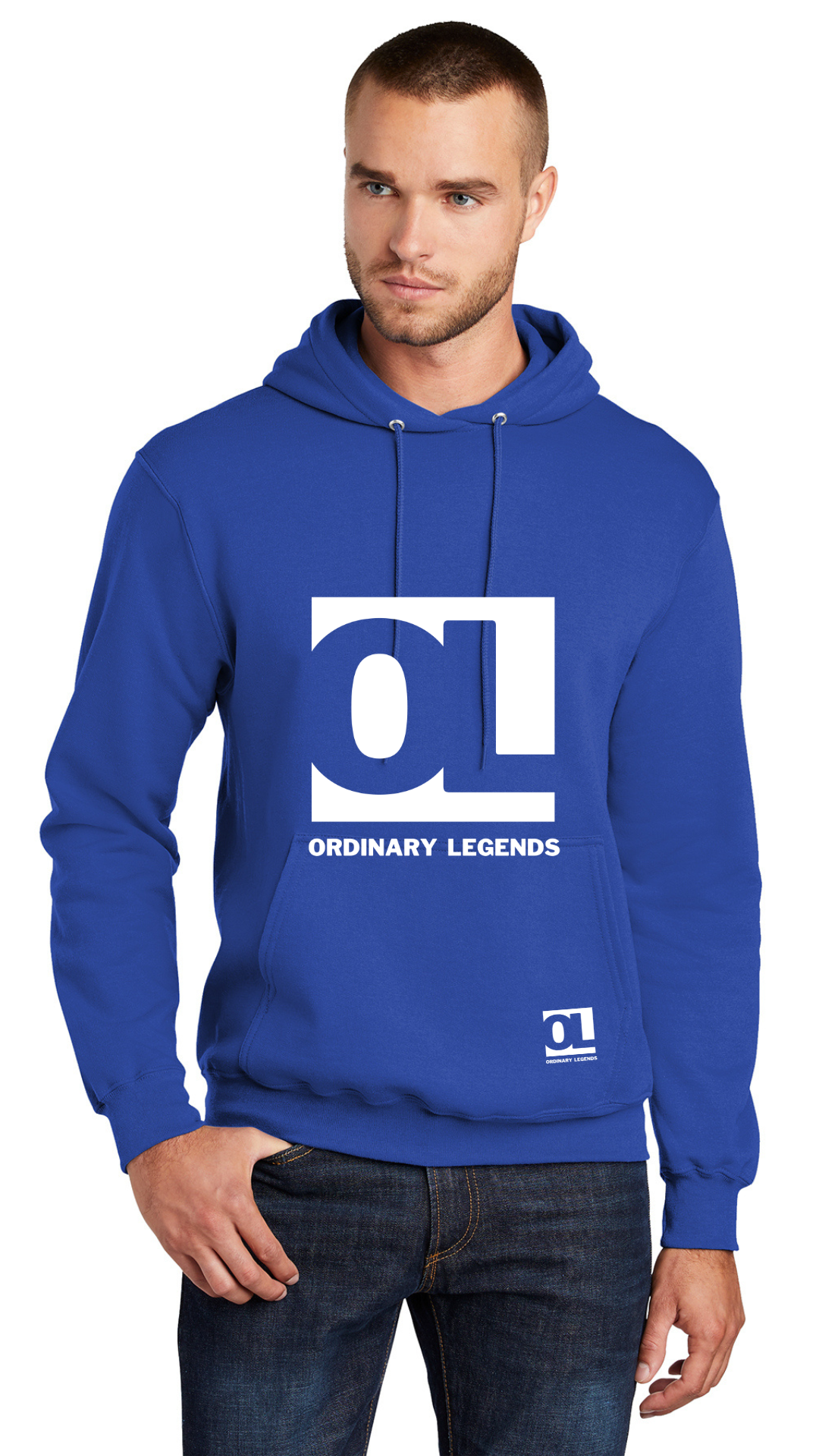 Classic Hoodie - OL White Logo