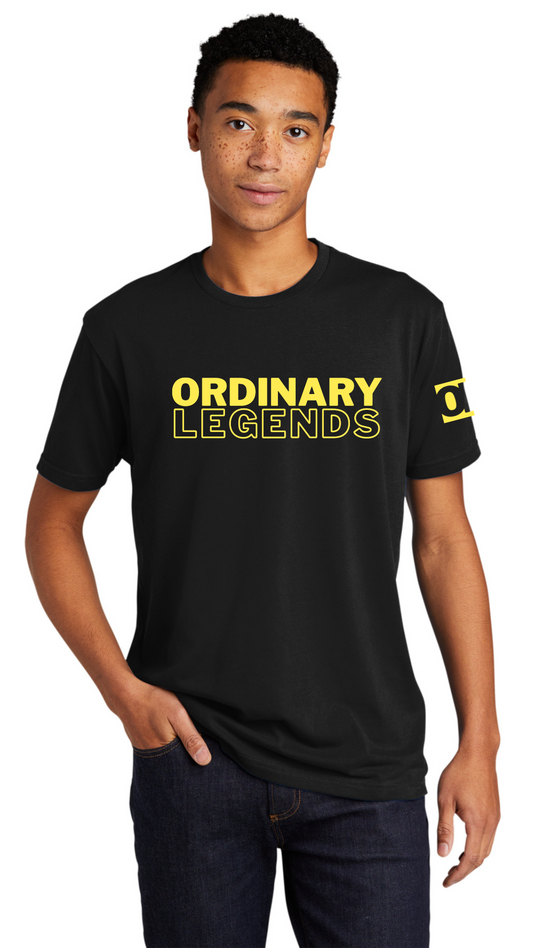 Unisex Sueded Tee -Legends Mustard