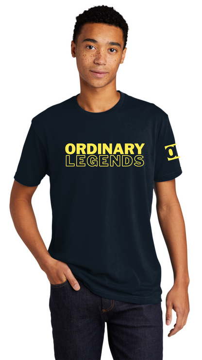 Unisex Sueded Tee -Legends Mustard