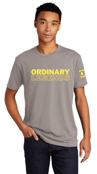 Unisex Sueded Tee -Legends Mustard