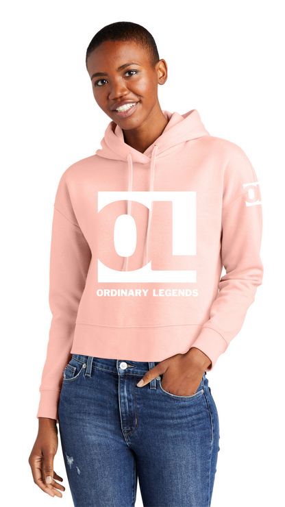 VIT Fleece Hoodie - OL Main Logo White